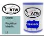 Preview: Mazda, Rhyl Blue Metallic, L6: 500ml Lackdose, von ATW Autoteile West.